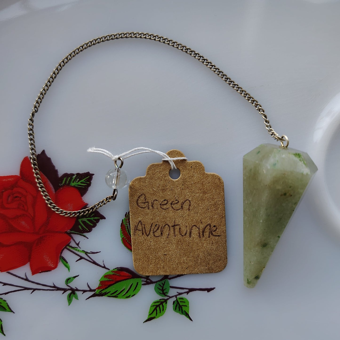 Green Aventurine Point Pendulum