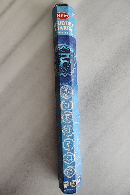 Throat (Vishiddha) Chakra Incense Sticks